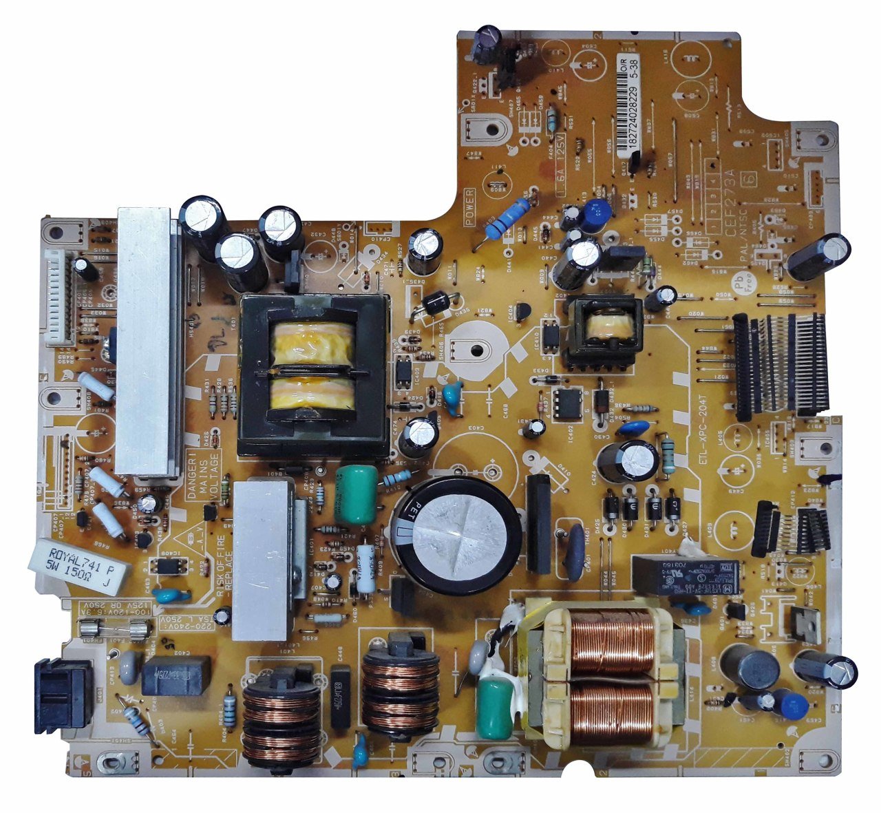 ETL-XPC-204T , CEF273A , LK315T3LZ5CY , LC32AD5EBK , POWER BOARD , SHARP BESLEME