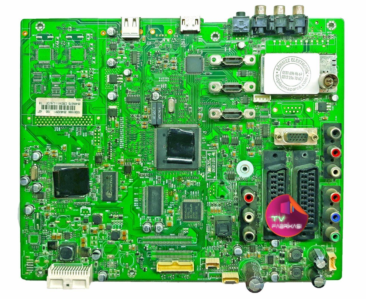 17MB35-4 , 060109 , 20453281 , CM0H1 , L15CF , 42 , ANAKART , VESTEL , MAINBOARD