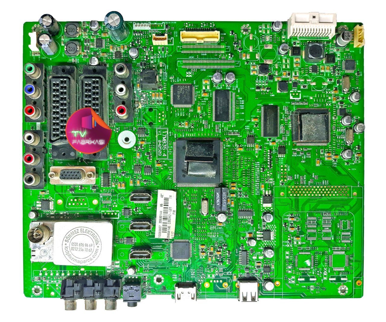 17MB35-4 , 20530144 , CM0H2-L01 , 42'' ANAKART , VESTEL , MAINBOARD ,