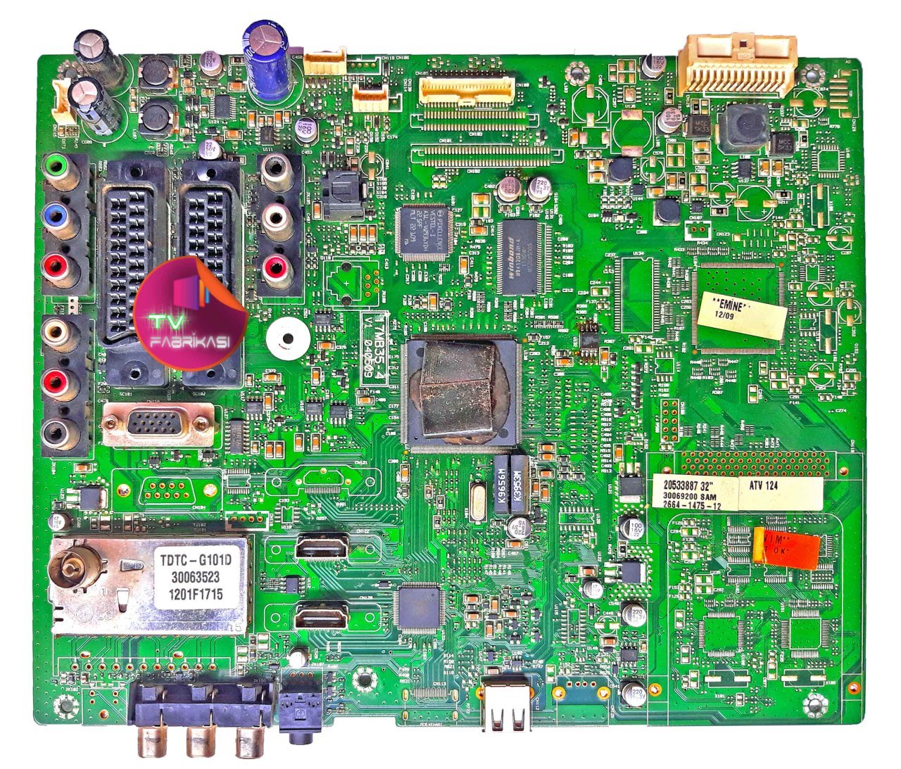 17MB35-4 , 040509 , 20533887, 32'' , ANAKART , VESTEL , MAINBOARD