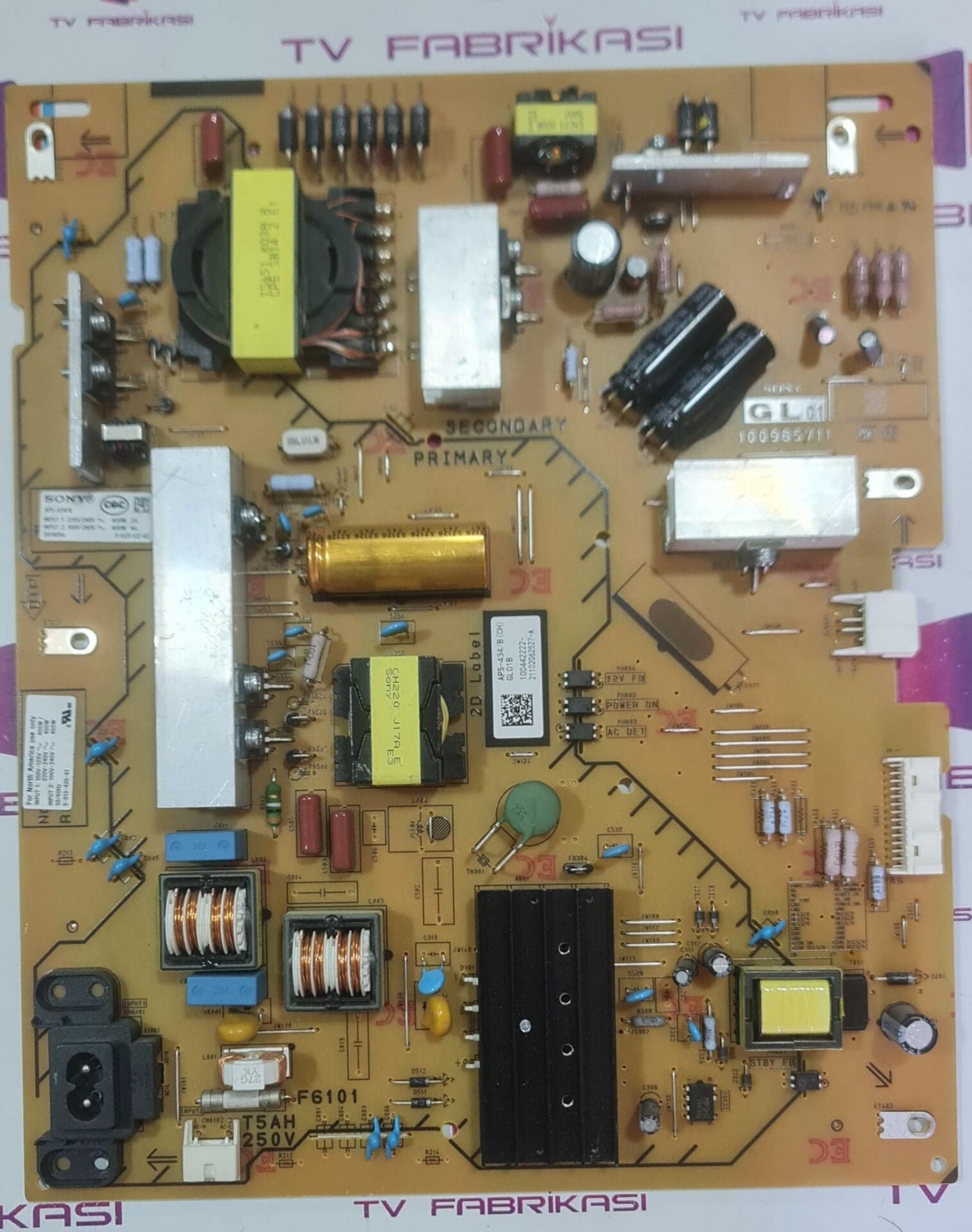 SONY KD-55XH8196,APS-434/B,100985711,GL01,POWER,BOARD