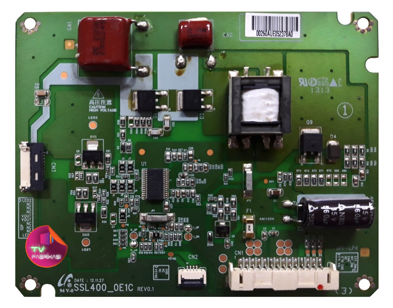 SSL400_0E1C , REV0.1 , LTA400HM25 , SAMSUNG LED DRIVER BOARD