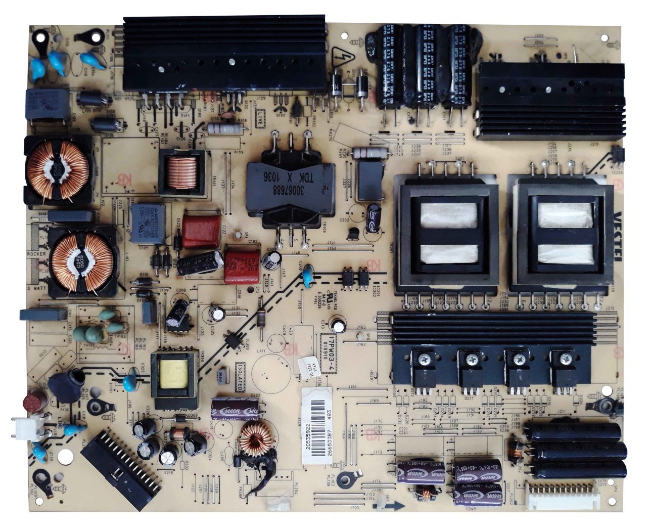 17PW03-4 , 20535922 , 26653387 , POWER BOARD , VESTEL BESLEME