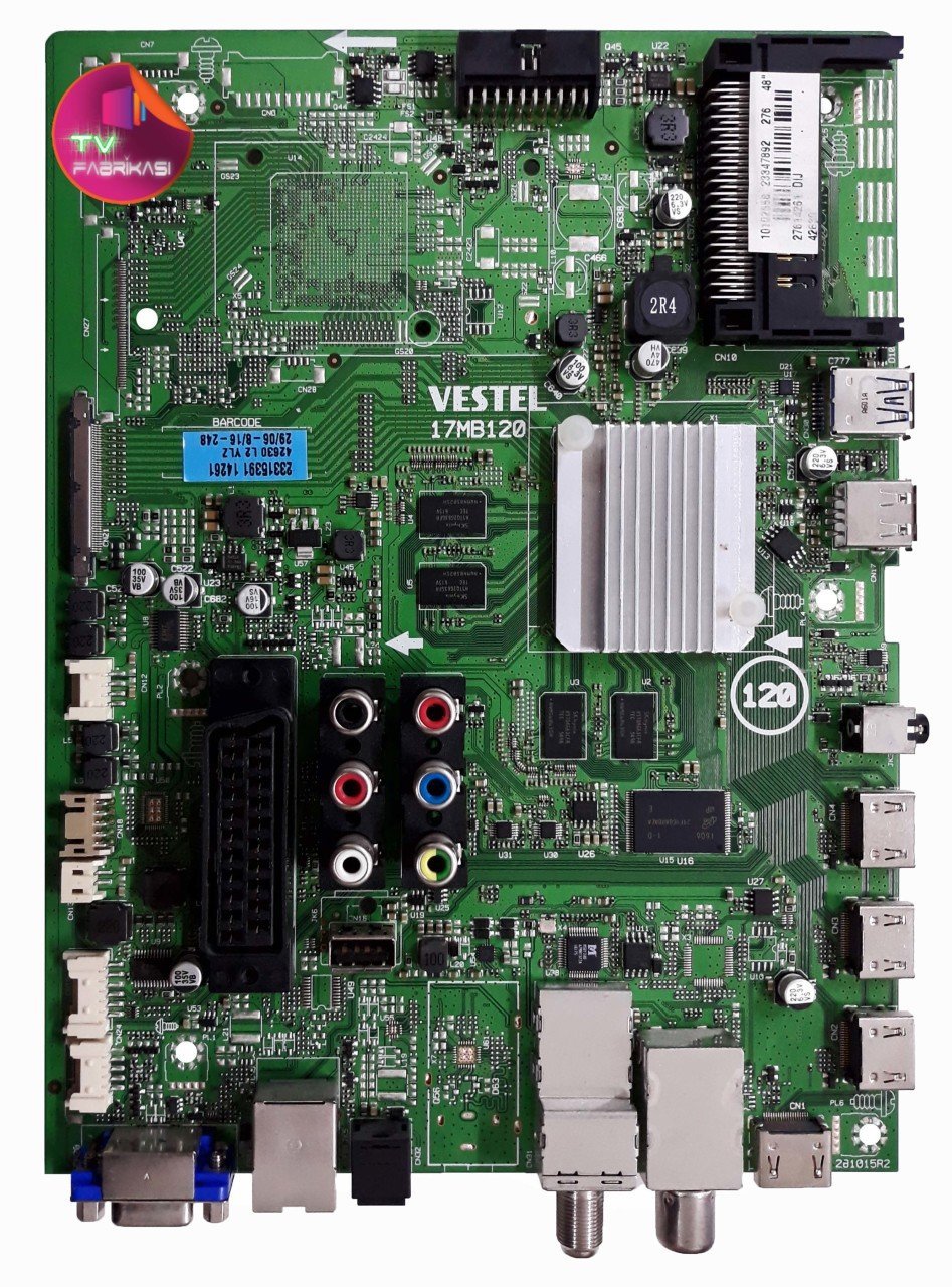 17MB120 -23347892 - 23315391 VESTEL MAİN BOARD