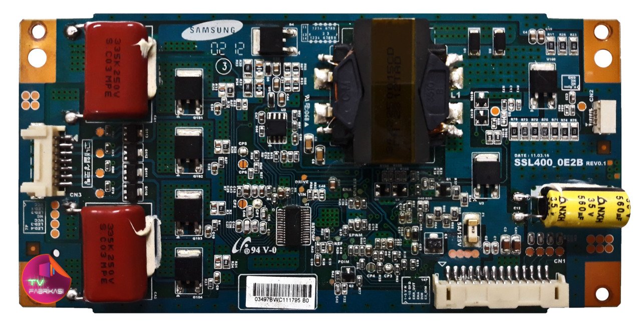 SSL400_0E2B , REV0.1 , LTA400HM13 , LJ97-03497B , SAMSUNG LED DRIVER BOARD