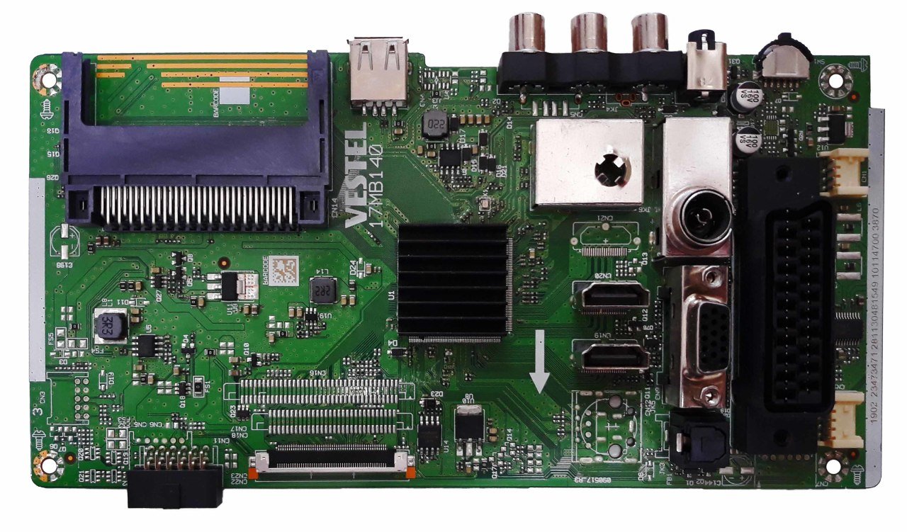 17MB140 , 23473471 , HI-LEVEL 43HL560 ,  VES430UNDB-2D , MAIN BOARD , VESTEL ANAKART