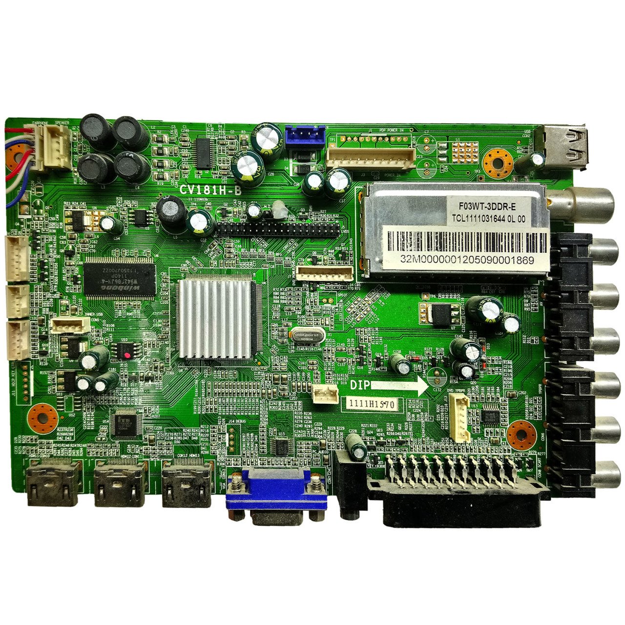 CV181H-B 6M181_CV181H_B_32A7_LC32 LD32S9HM SANYO Anakart