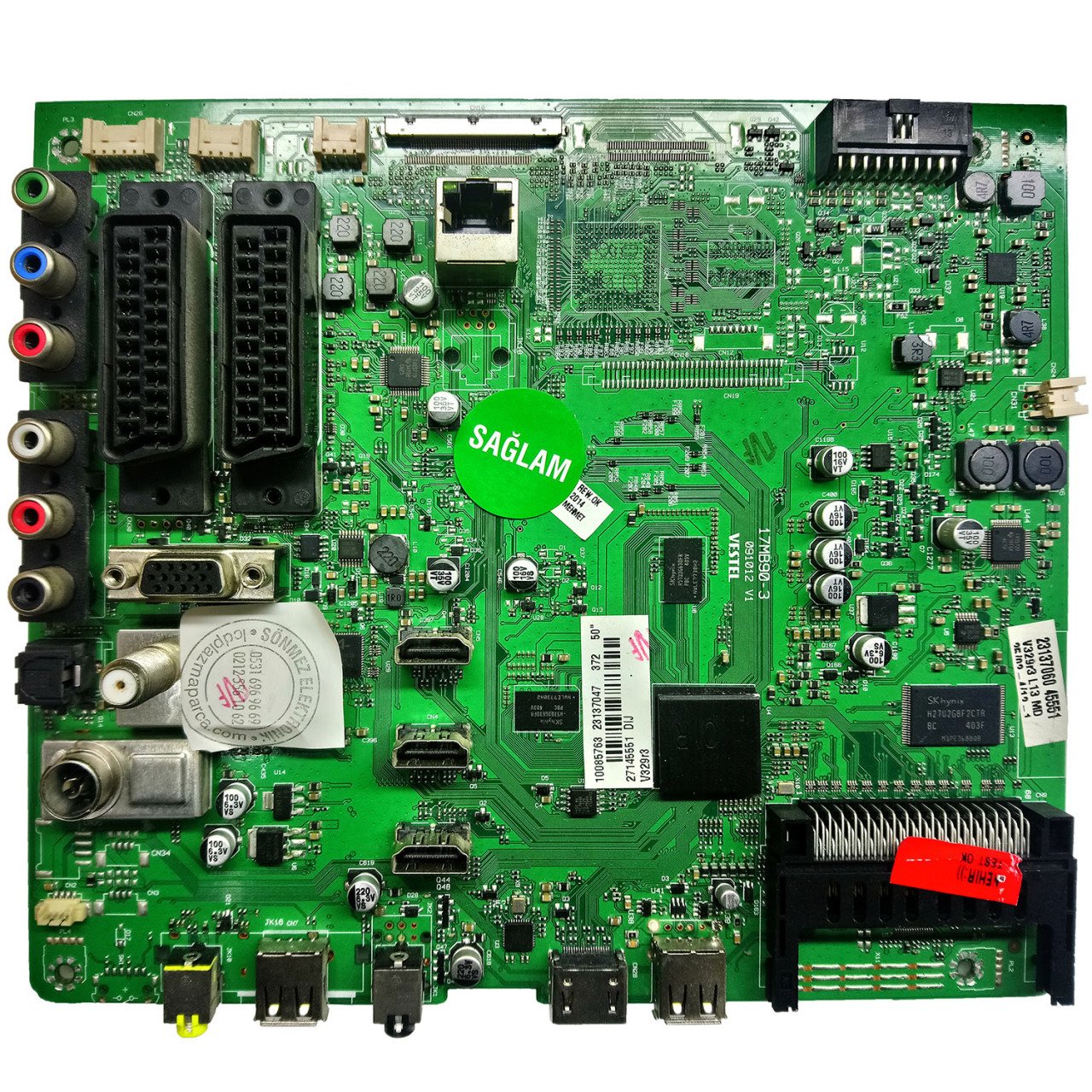 17MB90-3 091012 V1 23137060 23137047 DIJ Vestel Anakart