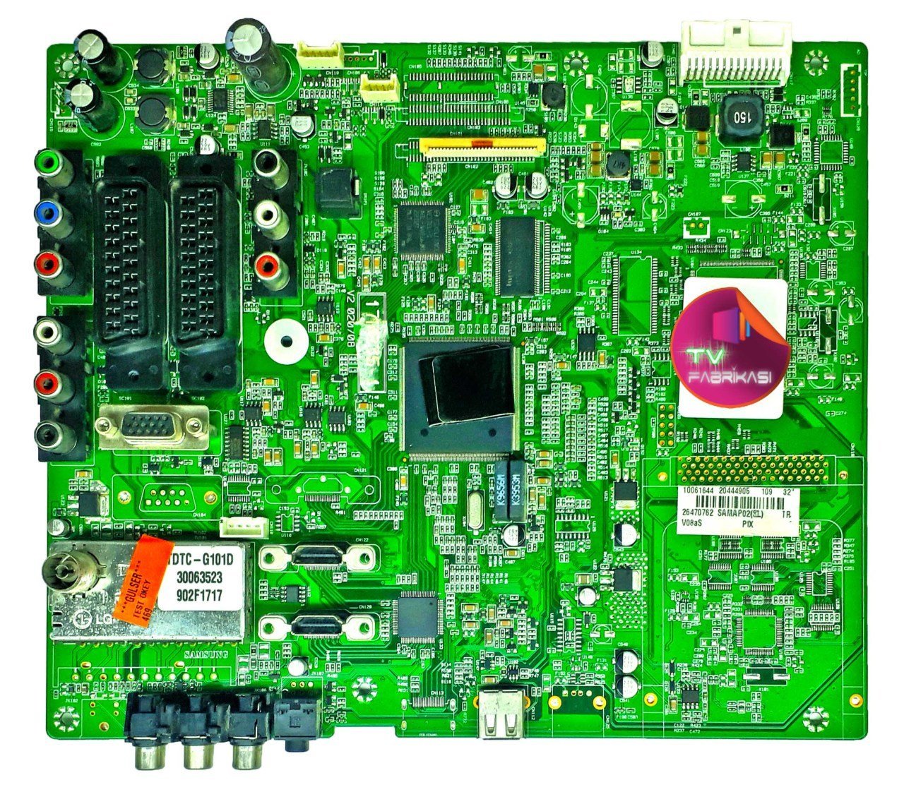 17MB35-1 , 020700 ,  20444905 , SAMAP02 , 32'' , ANAKART , VESTEL , MAIN BOARD