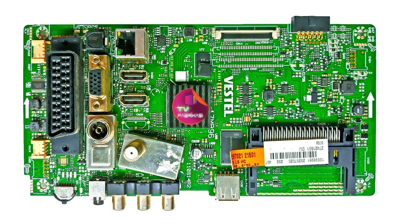 17MB96 , 110814R2 , 23297020 , DIJ  49'' , ANAKART , VESTEL , MAIN BOARD