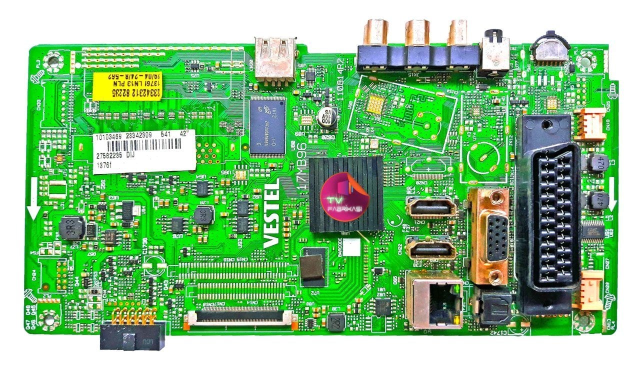 17MB96 , 110814R2 , 23342309 , DIJ 42'' , ANAKART , VESTEL , MAIN BOARD