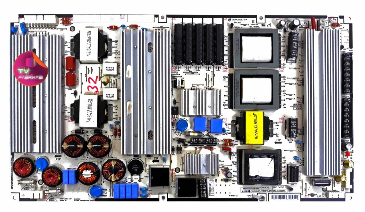 BN44-00447A , PB6FA-DY , PS64D7000 , PS64D8000 , POWER BOARD , SAMSUNG BESLEME