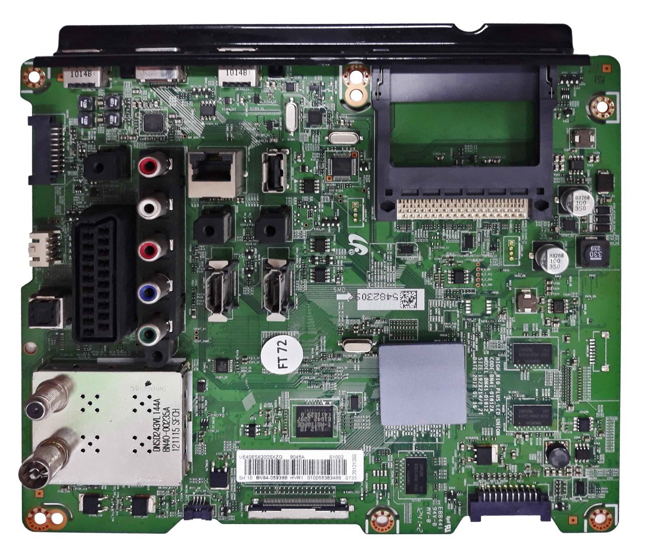 BN41-01812A , BN94-05939B , UE40ES6200SXZG , UE40ES6200 , MAIN BOARD , SAMSUNG ANAKART