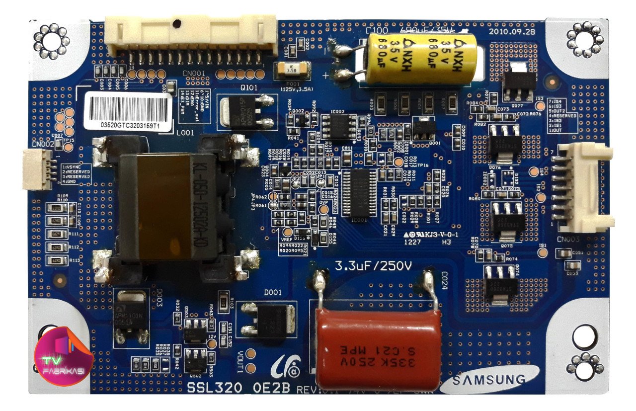 SSL320_0E2B , REV0.1 , SAMSUNG LED DRIVER BOARD