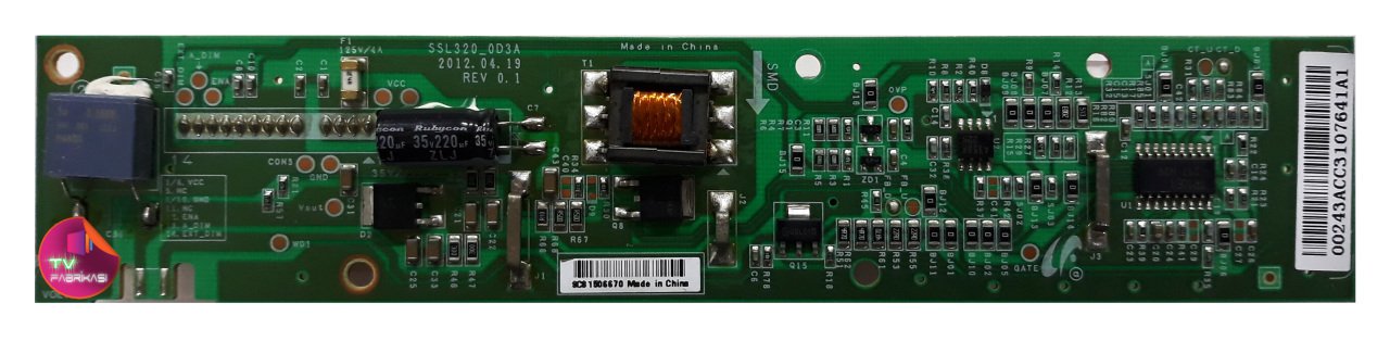 SSL320_0D3A , REV0.1 , LTA320AP33 , PHILIPS 32PFL3107H/60 , SAMSUNG LCD LED DRIVER
