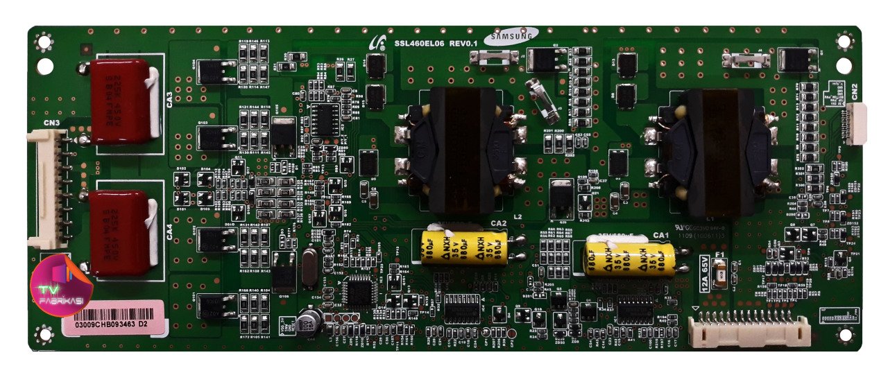 SSL460EL06 , REV0.1 , LTA460HQ08 , SAMSUNG LED DRIVER BOARD