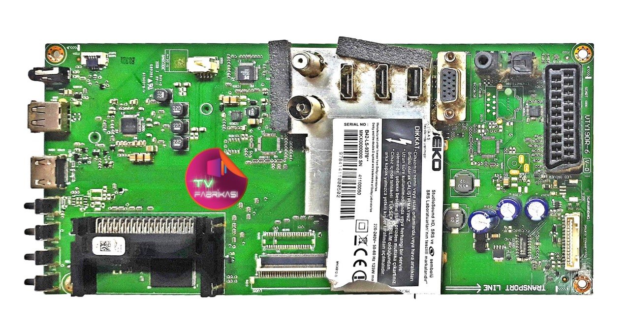 VTY190R-6 , V-0 , G179ZZ , ARÇELIK ANAKART , MAINBOARD
