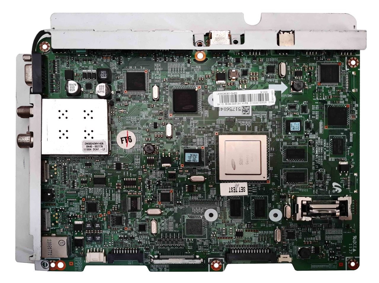 BN41-01622C , BN94-04313M , UE55D8090YSXZG , LTJ550HQ11-J , Main Board , Samsung Anakart