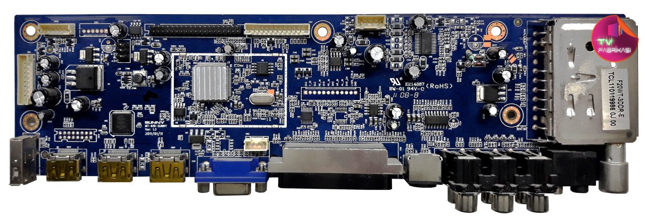 MT-610-SUNNY , VER: 1.3 , MNL SUNNY TUNERLİ MAİN BOARD