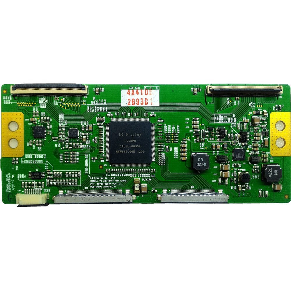 6870C-0358A Ver1.0 V6 32/42/47 FHD 120HZ LG T-Con Board