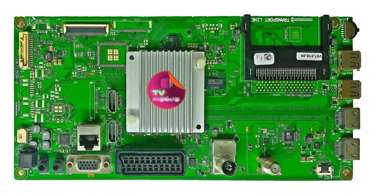 ARÇELİK,A40LW6536,VKT190R-6 , K71BZZ , V07.018.00 ,ANAKART , MAINBOARD