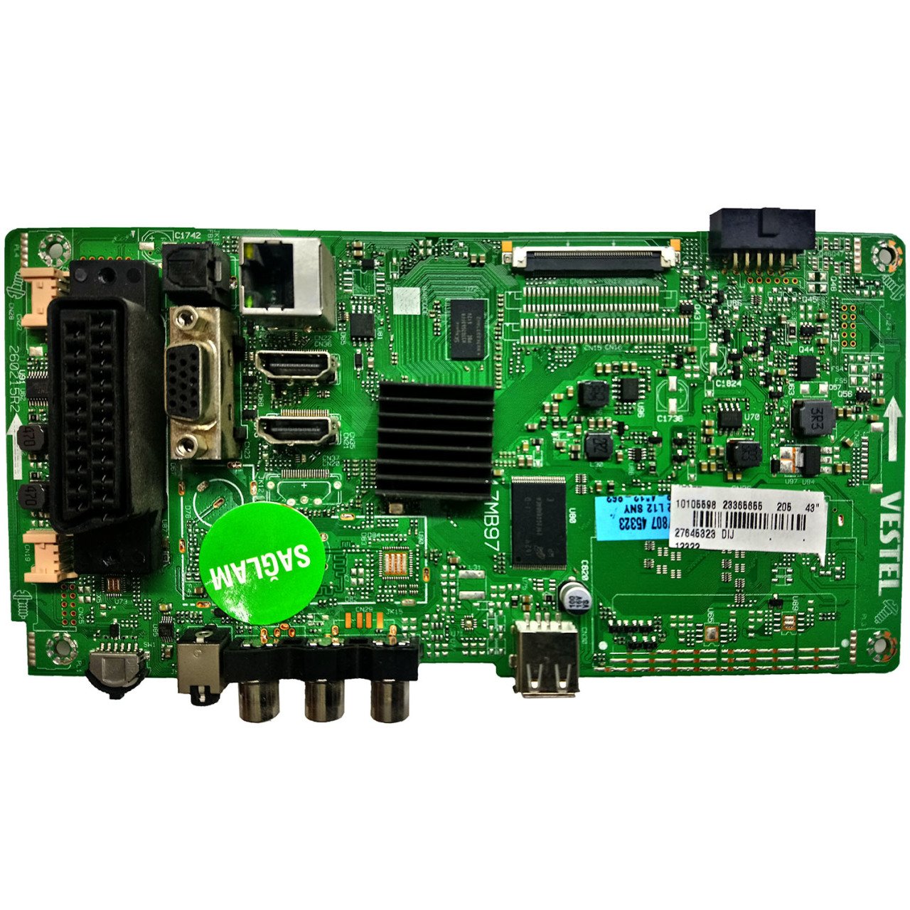 17MB97 260215R2 23365655 DIJ Vestel Anakart