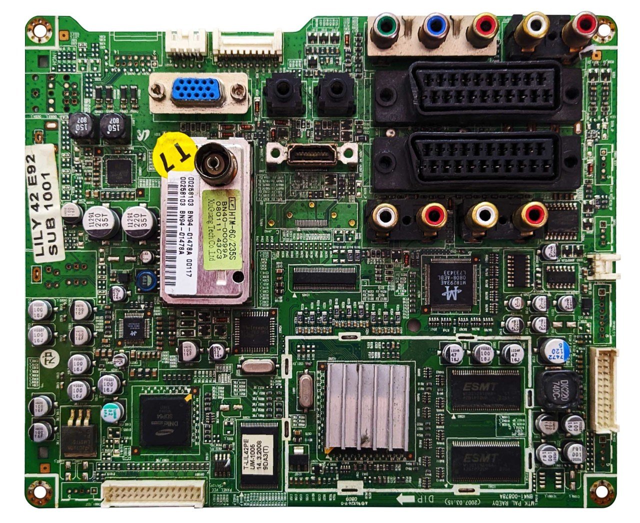 Bn41-00878a , Bn94-01478a , Ps42e92hx , Ps50c91hx , Maın Board , Samsung Anakart
