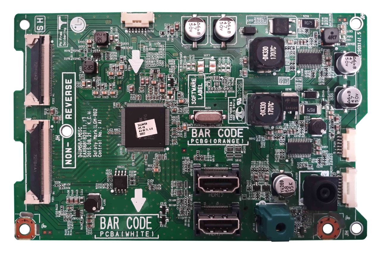 Eax66818201 , 34um58/Lm55c , Lg 25um58-P , Lm250ww1-Ssa2 , Main Board , Ana Kart