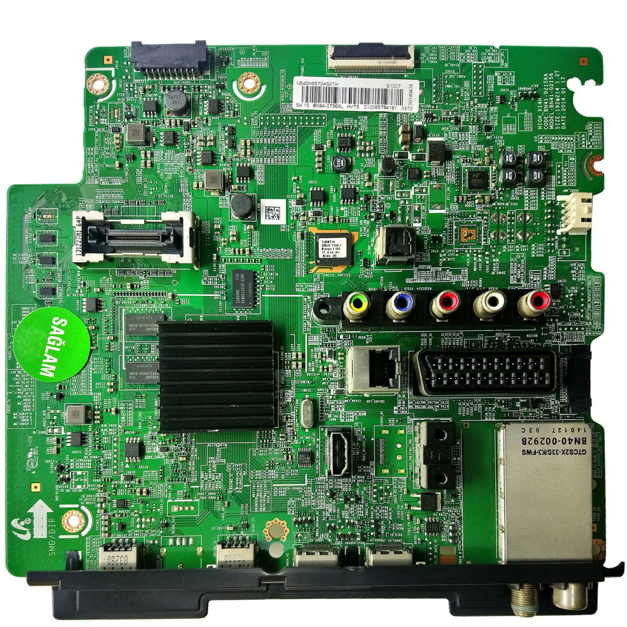 BN41-02156A BN94-07369L UE40H5570ASXTK Samsung Anakart