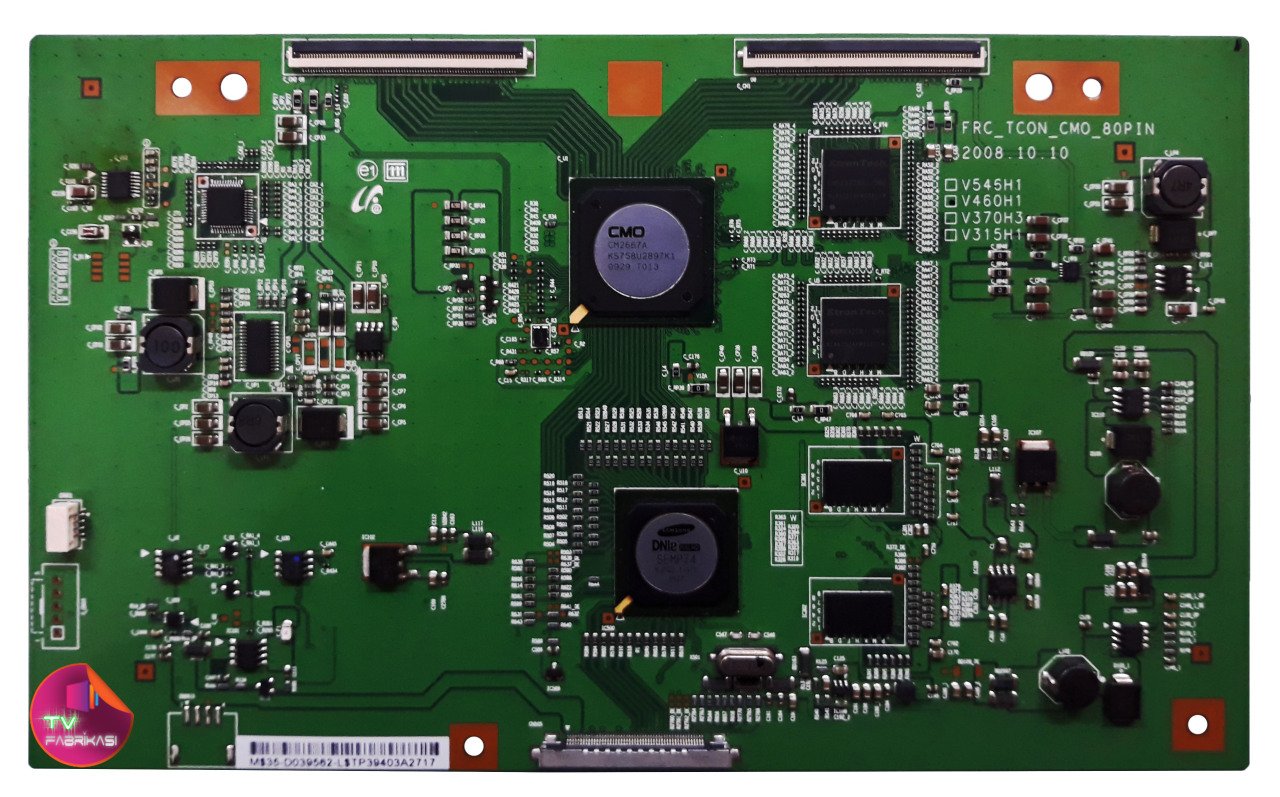 FRC_TCON_CMO_80PIN , V460H1 , UE46B7020 , SAMSUNG T-CON BOARD
