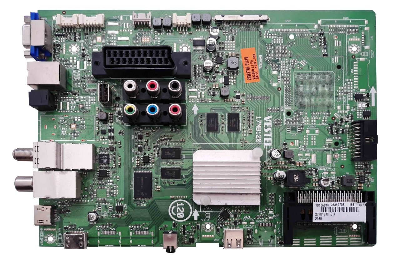 17mb120 , 23382705 , 23382706 , 49'' Dıj Panel , Ves490qnds-2d-N11 , Vestel 4k Smart 49ub8300 , Maın Board , Vestel Anakart