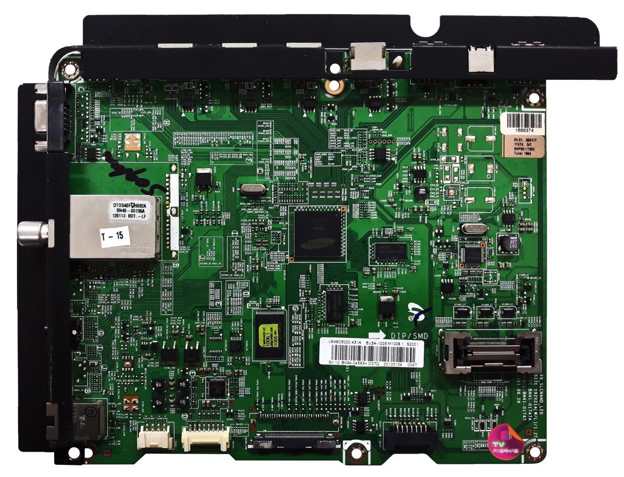 BN41-01747A , BN94-04593H , UE46D5000 , 46D5000 , MAIN BOARD , SAMSUNG ANAKART