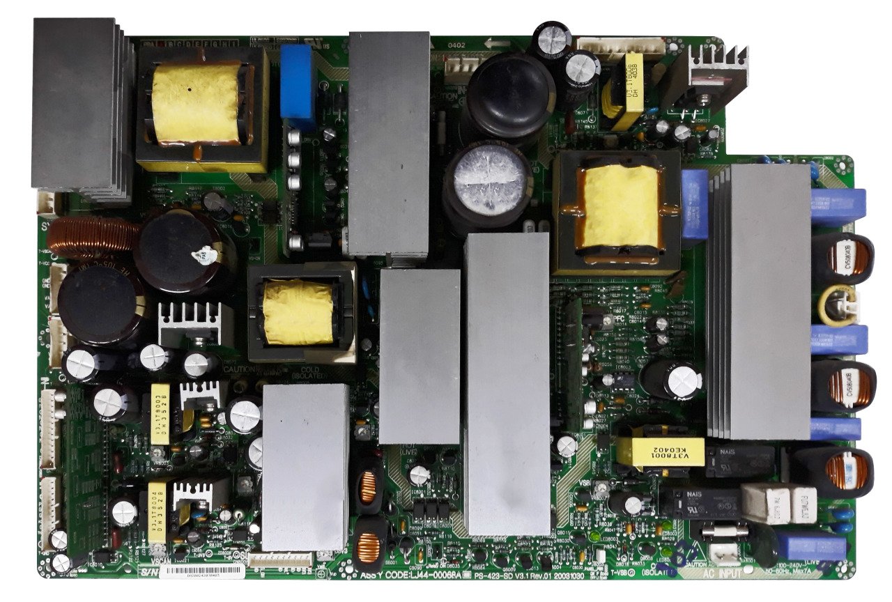 SAMSUNG LJ44-00068A , PS-423-SD V3.1 REV.01 , POWER BOARD , SAMSUNG BESLEME