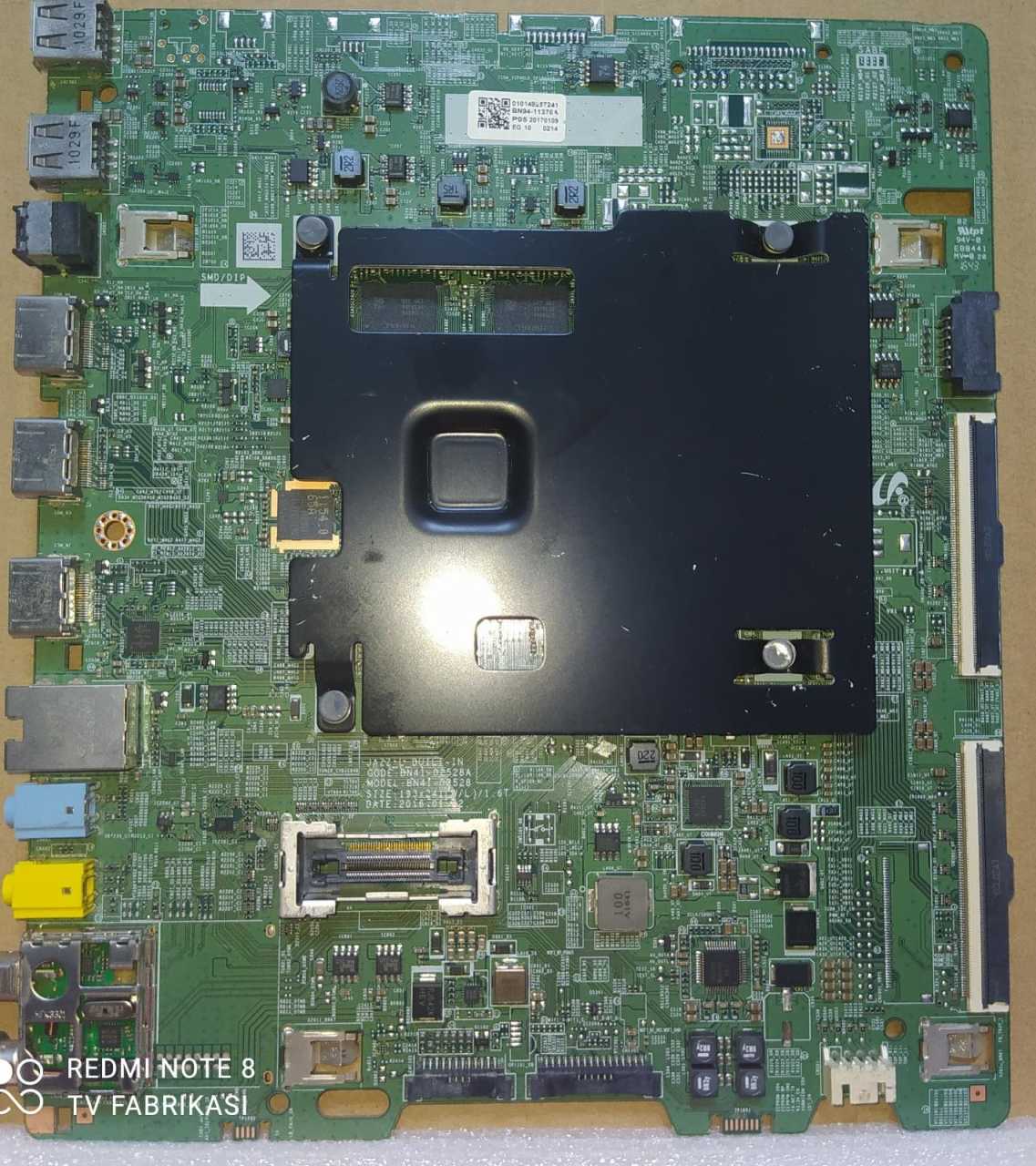 BN41-02528A,BN94-11376A,P05 20170109 EG10 , SAMSUNG ANAKART,MAİNBOARD