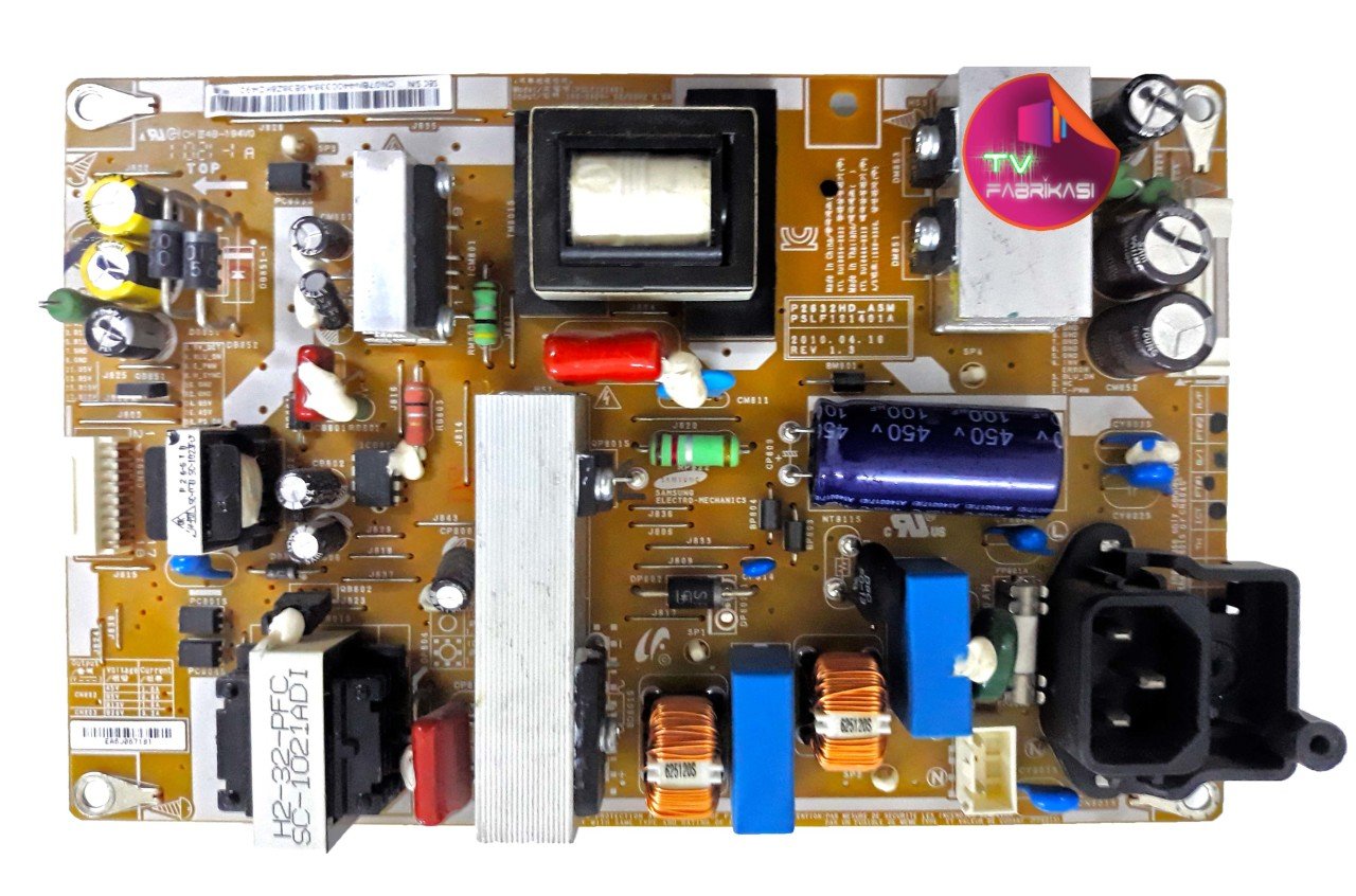 BN44-00338A , P2632HD_ASM , PSLF121401A , REV 1.3 , LE32C450E1W , POWER BOARD , SAMSUNG BESLEME