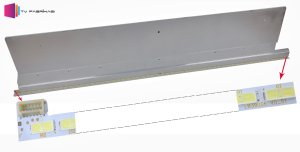 ARÇELİK BEKO 39'' PANEL LED , LB39006 V0_01 , 73.39T03.003-2-JC1 , ARÇELİK LED BAR