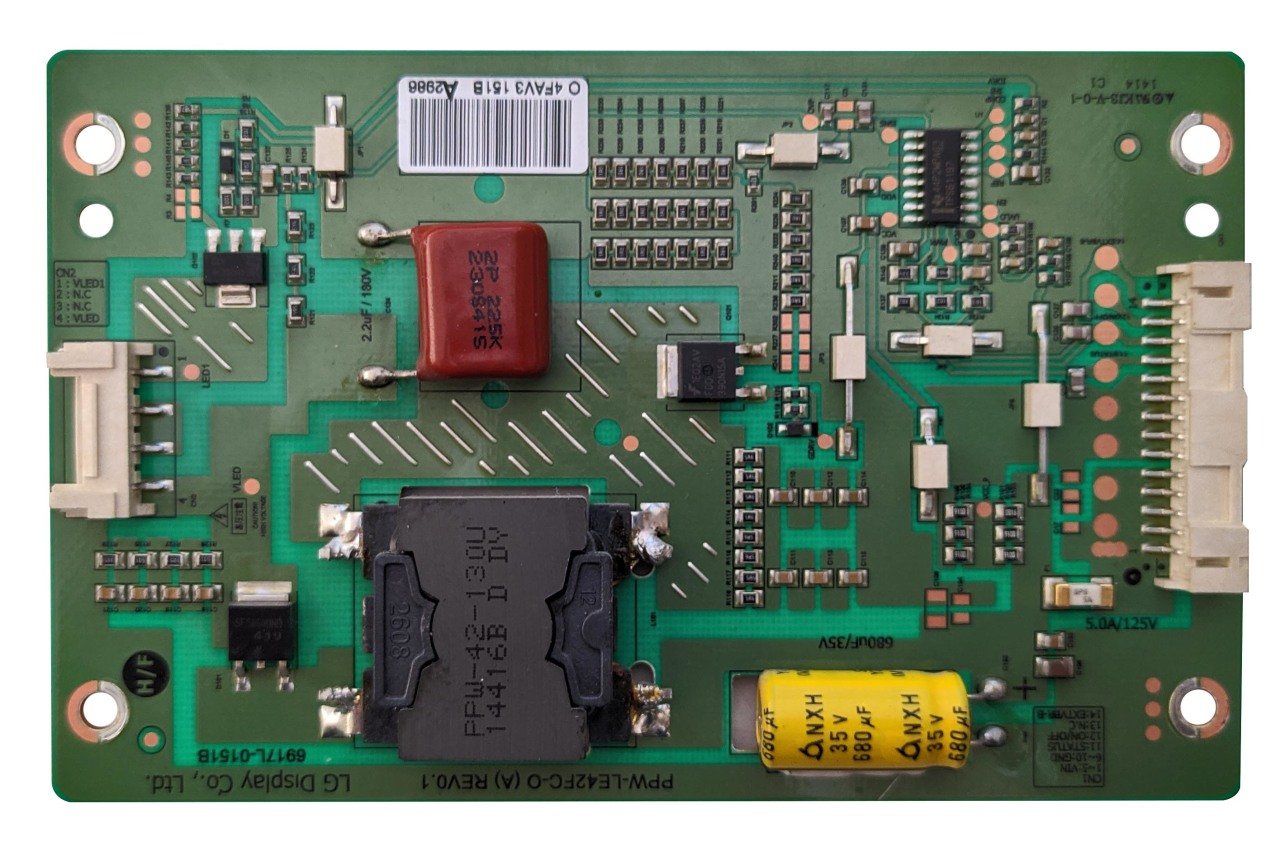 6917l-0151b , Ppw-Le42fc-O (A) Rev0.1 , Lc420dun Pgp1 , Led Driver Board