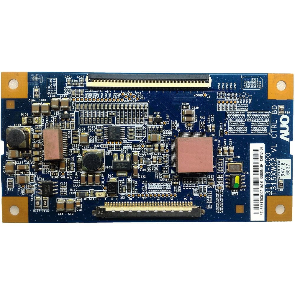 T315XW02 VL 31T03-C00 FT-5531T03C07 AUO T-Con Board