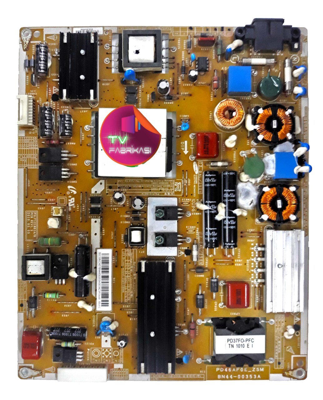 BN44-00353A, PD46AF0E_ZSM, UE40C5000 , UE40C5100 , REV 1.3 , PSLF121B01A/B , POWER BOARD , SAMSUNG BESLEME