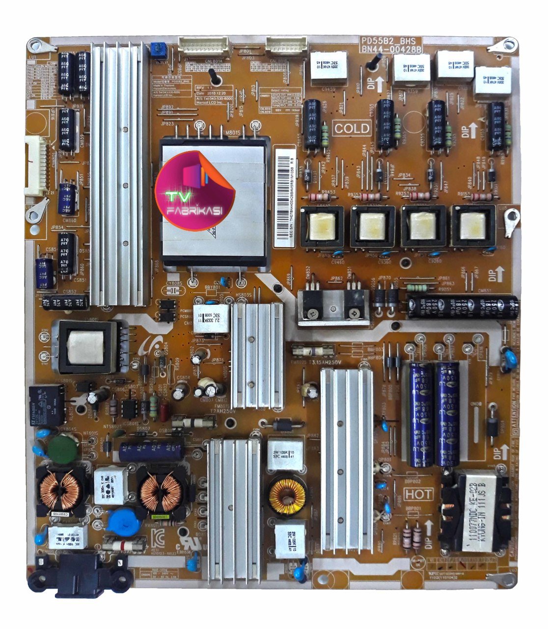 BN44-00428B , PD55B2_BHS , REV1.1 , POWER BOARD , SAMSUNG BESLEME