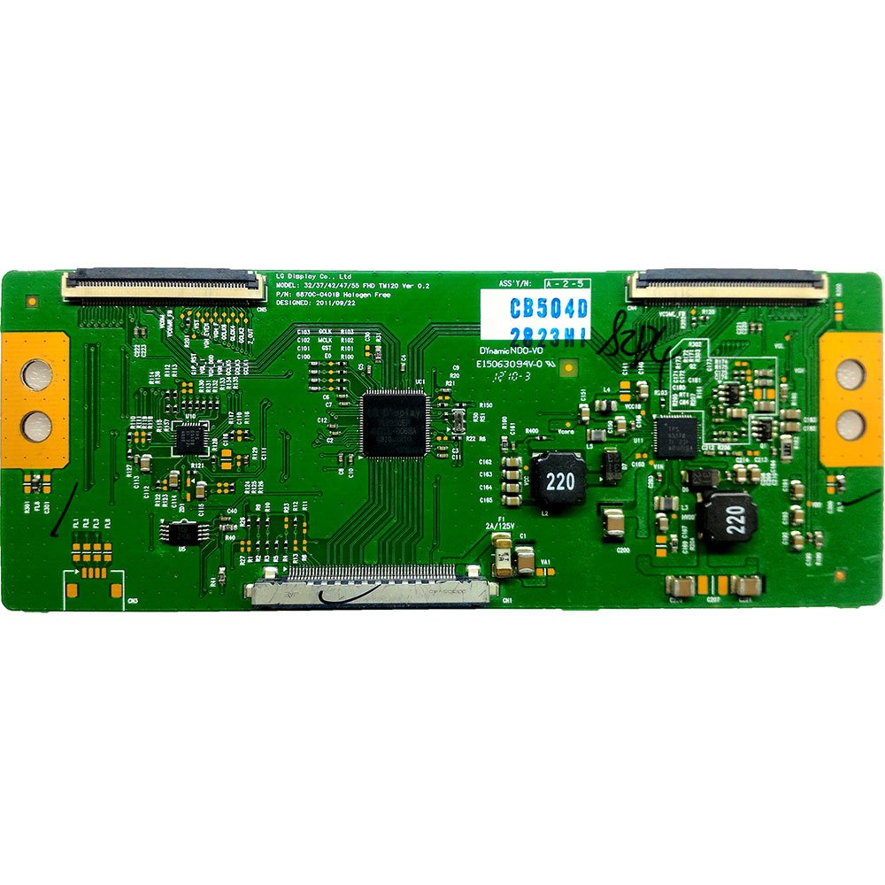 6870C-0401B  32/37/42/47/55 FHD TM120 Ver 0.2 LG T-Con Board