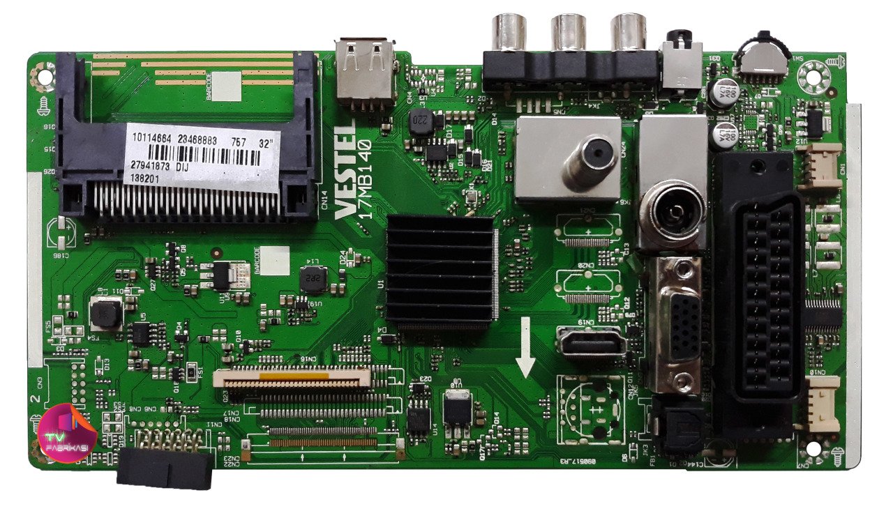 17MB140 , 23468883 , 32'' , 27941873 DIJ , MAIN BOARD , VESTEL ANAKART