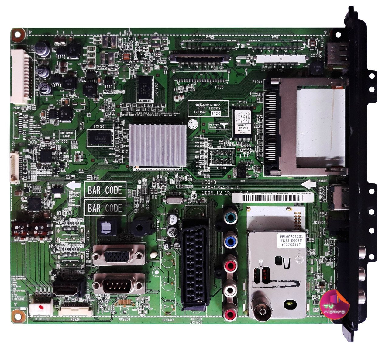EAX61354204(0) , EBT61115697 , 32LD350 , 32LD350-ZA , LD01B, AX080F086G , MAIN BOARD , LG ANAKART