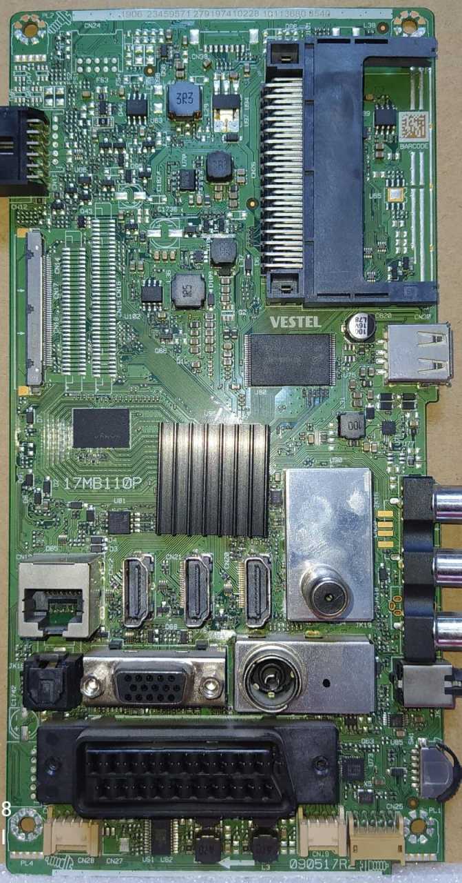 1906,23459571,279197410228,17MB110P,VESTEL 55FD7300,ANAKART,MAİNBOARD