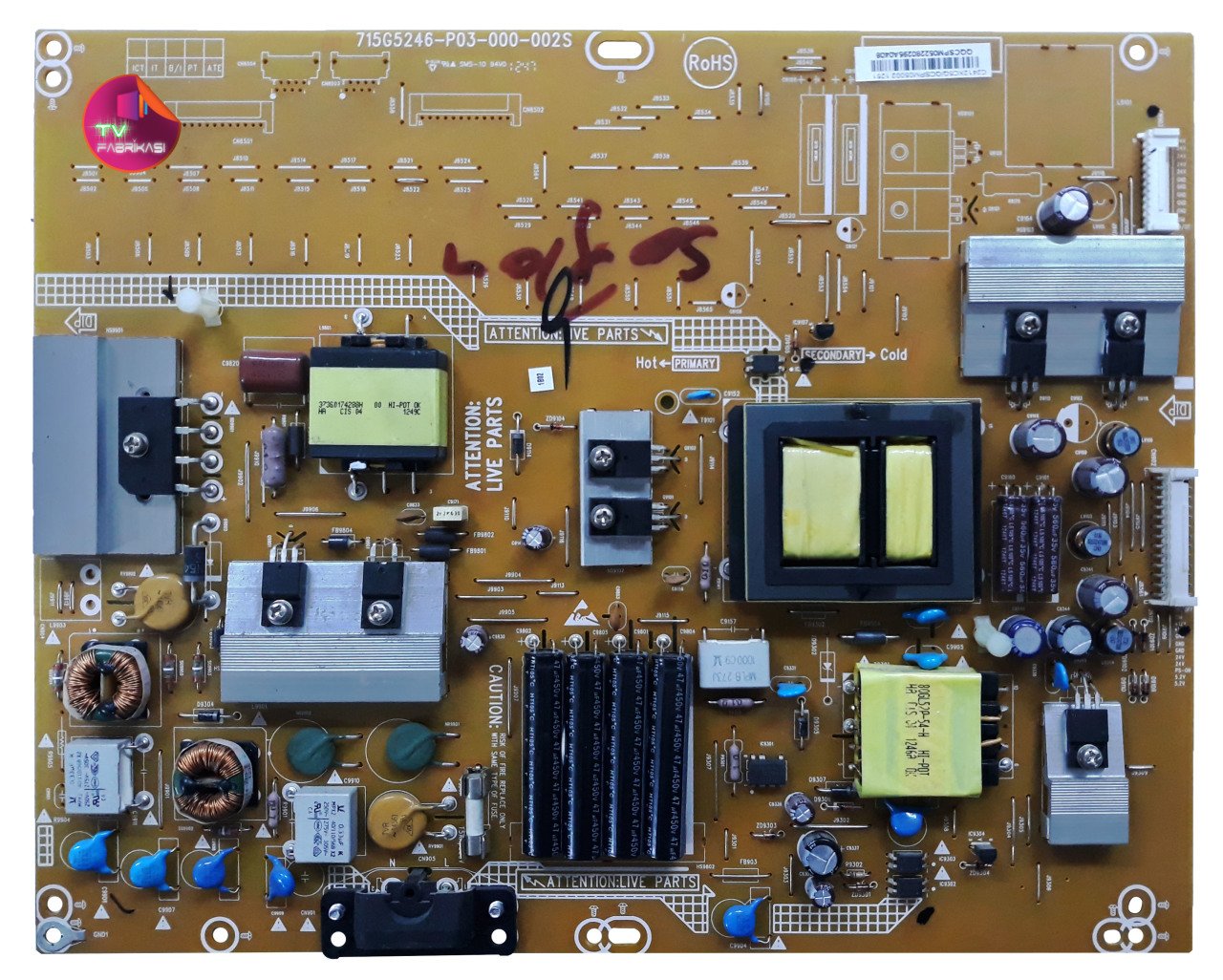 715G5246-P03-000-002S , C2412XC5Q , 46PFL3807K/12 , POWER BOARD , PHILIPS BESLEME