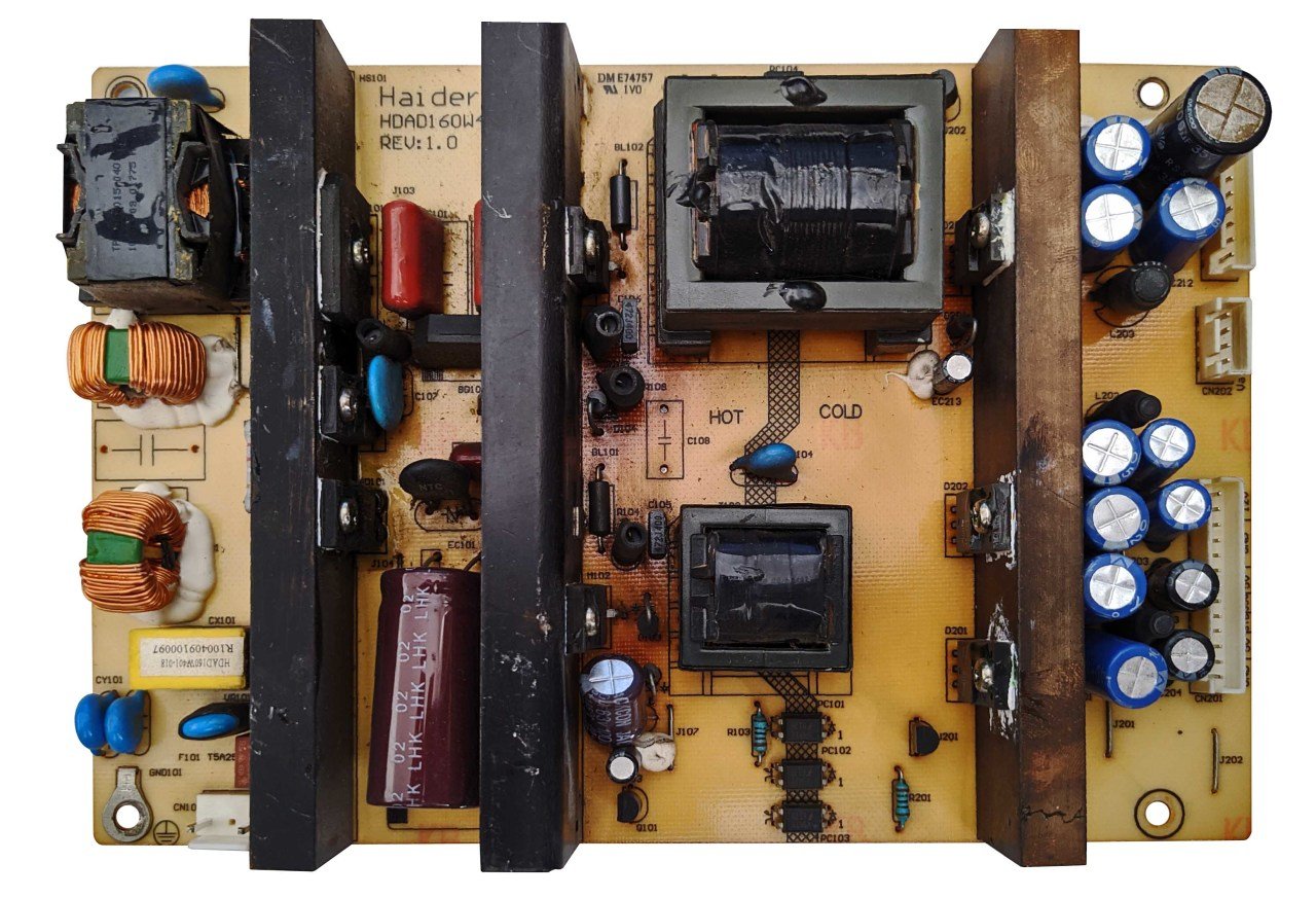 Hdad160w401 Rev:1.0 , Lc37vf72 , Power Board , Besleme