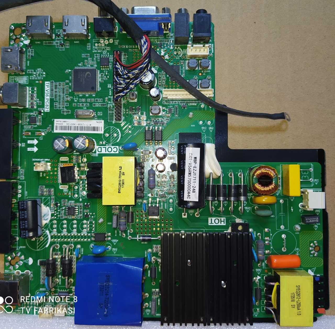 TP.V56.PC821,E50EK2100,ANAKART,MAİNBOARD