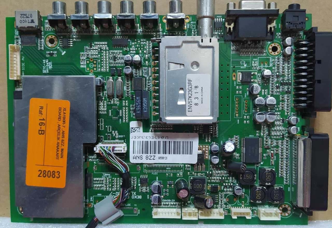 XLA190R-7 , ANS 8ZZ, MAIN BOARD , ARÇELIK ANAKART