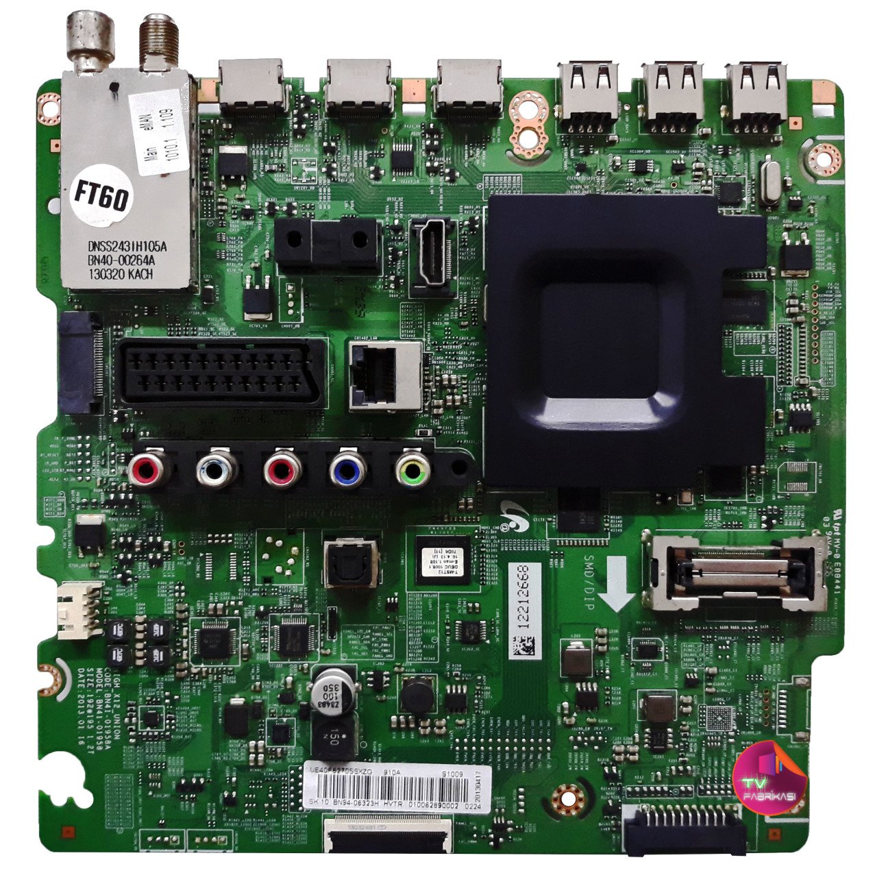 BN41-01958A , BN94-06323H , UE40F6270SSXZG , MAIN BOARD , SAMSUNG ANAKART