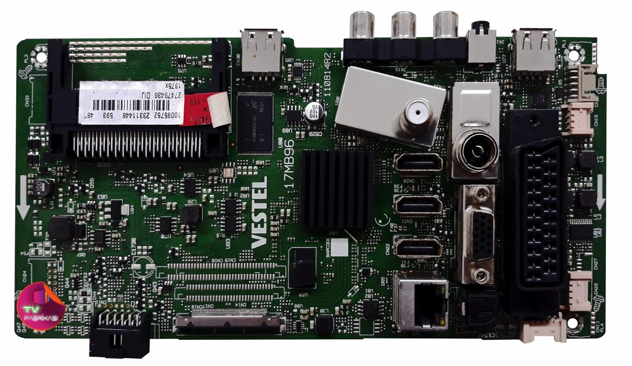 17MB69 , 23311448 , 110814R2 , 48'' , VES480UNVS-2D-M05 , SMART 48FA7550 , MAIN BOARD , VESTEL ANAKART